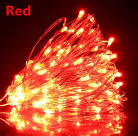 3 Metre Kırmızı Peri Led