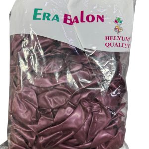 Metalik Balon 100lü Paket Yaban Çileği
