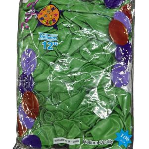Metalik Balon 100lü Paket Yeşil