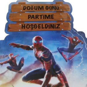 Ayaklı Pano Spiderman