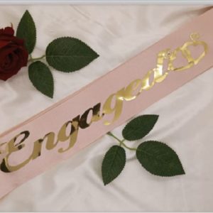 Kuşak Engaged Pembe-Gold