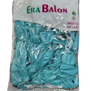 Metalik Balon 100lü Paket Turkuaz