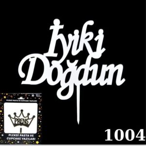 Gümüş Pleksi İyi Ki Doğdun