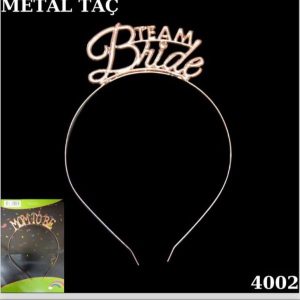 Rose Metal Taç Team Bride