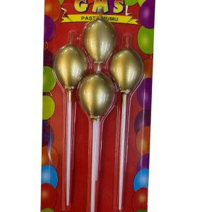 4lü Balon Pasta Mumu Gold