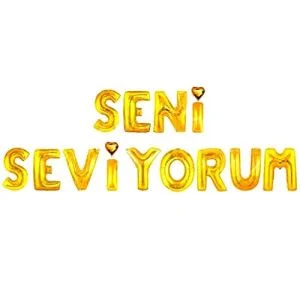 Folyo Seni Seviyorum Gold